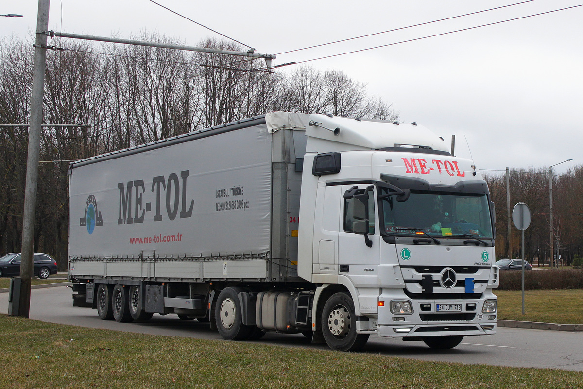 Турция, № 34 DUY 719 — Mercedes-Benz Actros ('2009) 1844