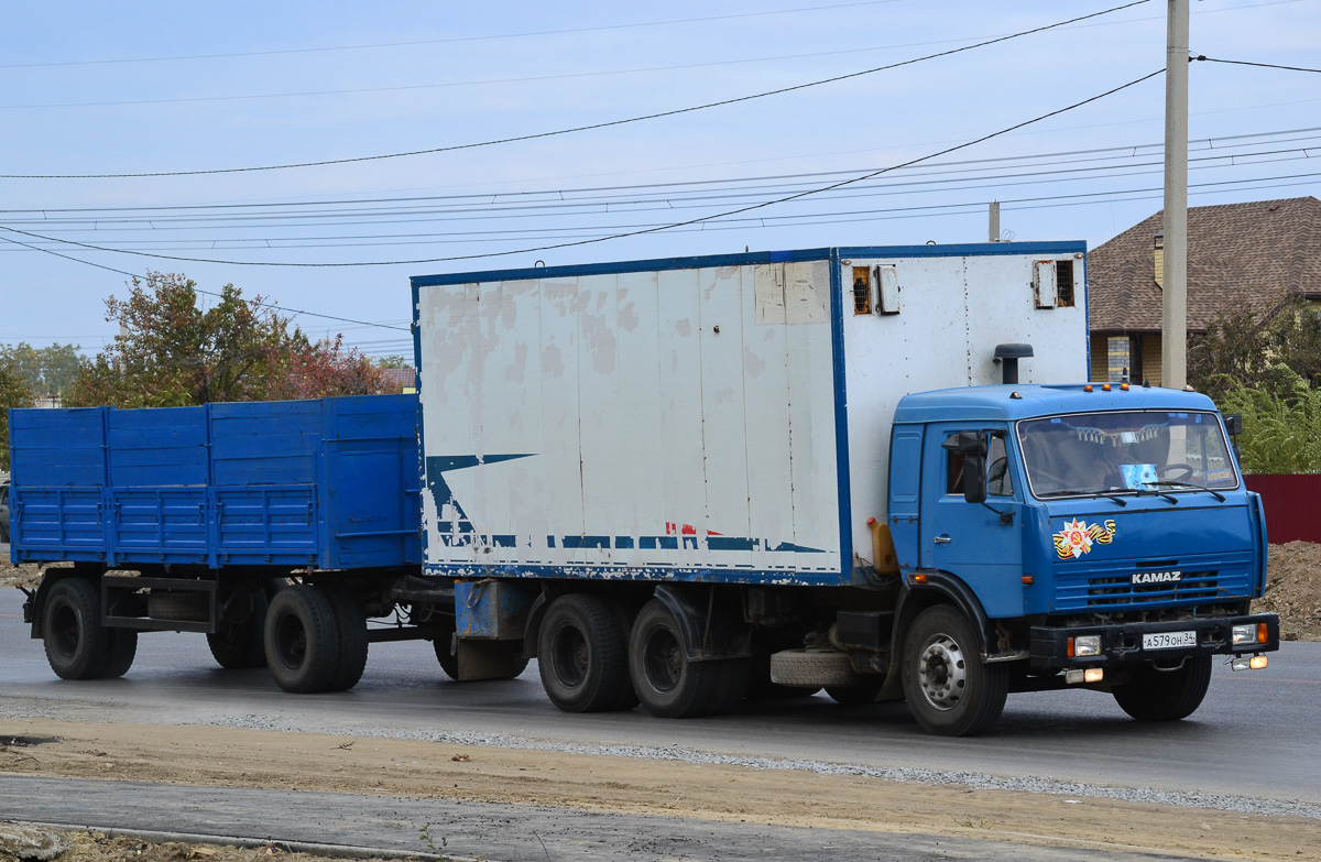 Волгоградская область, № А 579 ОН 34 — КамАЗ-53215-13 [53215N]