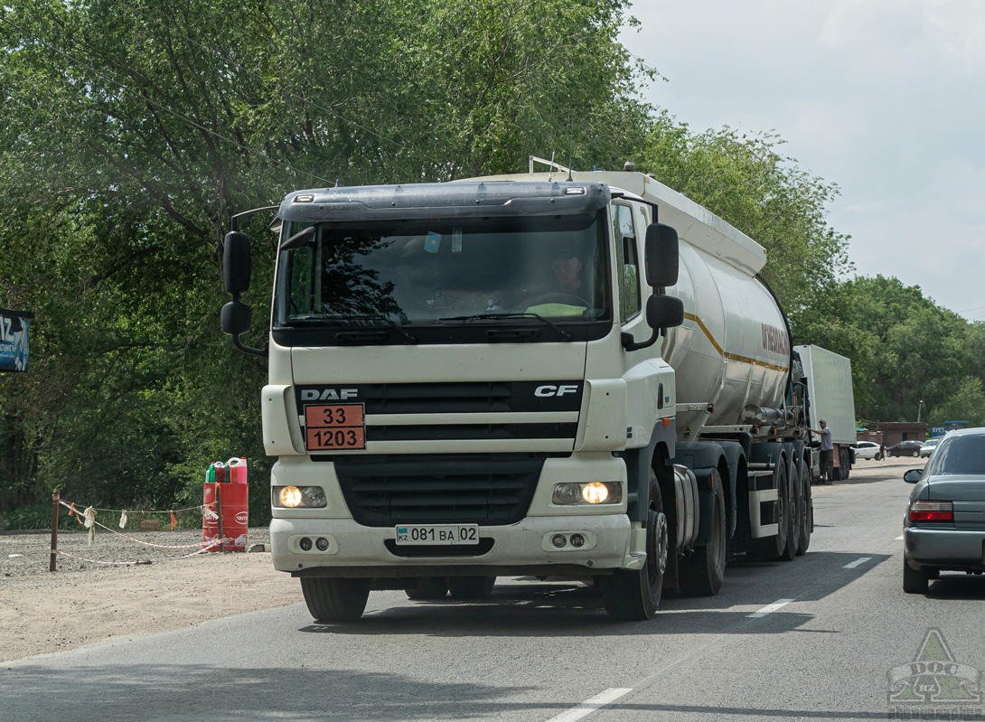 Алматы, № 081 BA 02 — DAF CF85 FTR