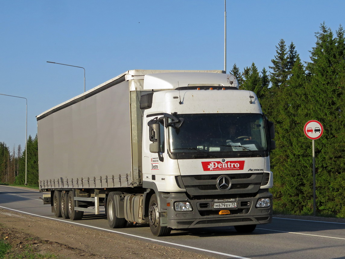 Мордовия, № М 679 ЕУ 13 — Mercedes-Benz Actros '09 1841 [Z9M]