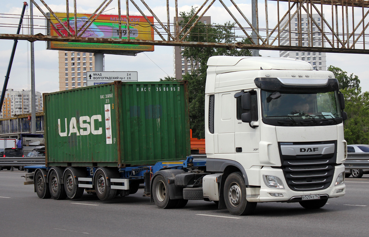 Ленинградская область, № В 520 КЕ 147 — DAF XF Euro6 FT