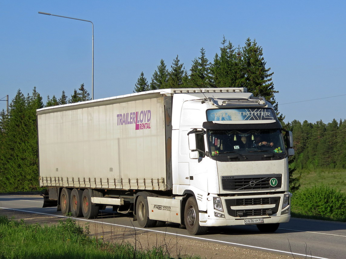 Костромская область, № О 636 УР 44 — Volvo ('2008) FH.460