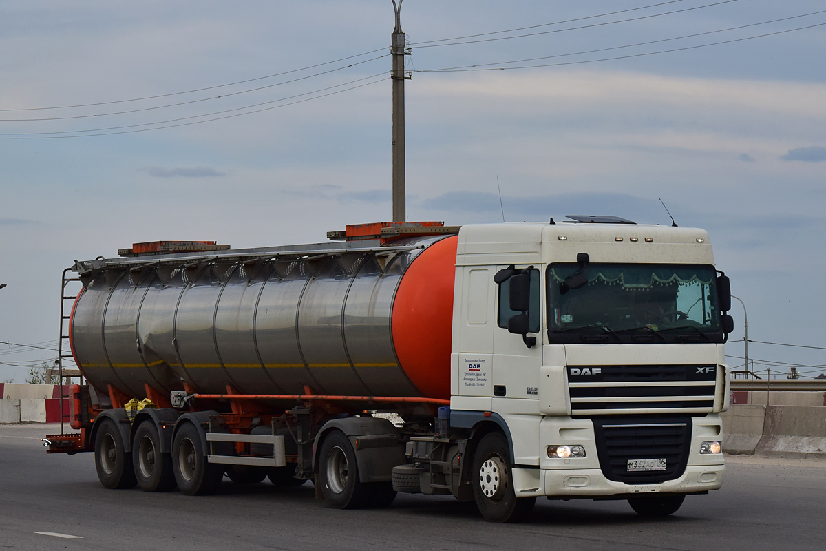 Воронежская область, № М 332 АО 136 — DAF XF105 FT