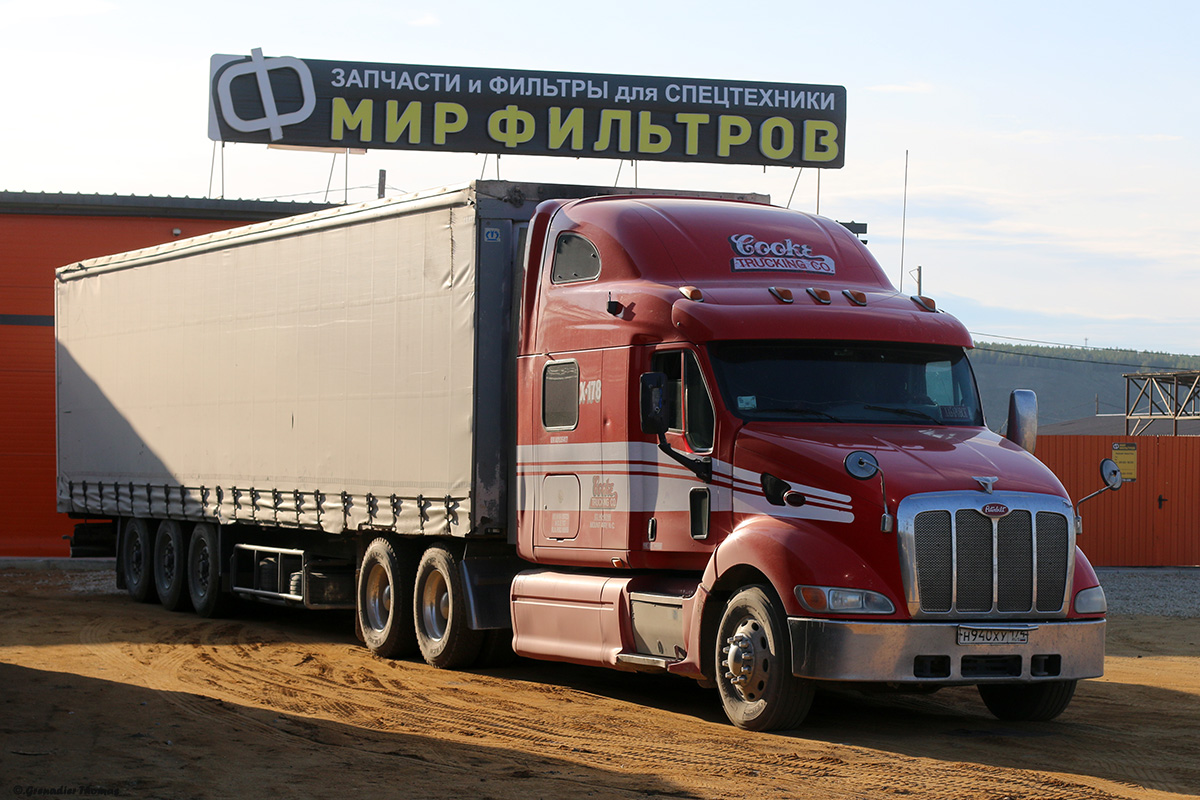 Хабаровский край, № Н 940 ХУ 174 — Peterbilt 387