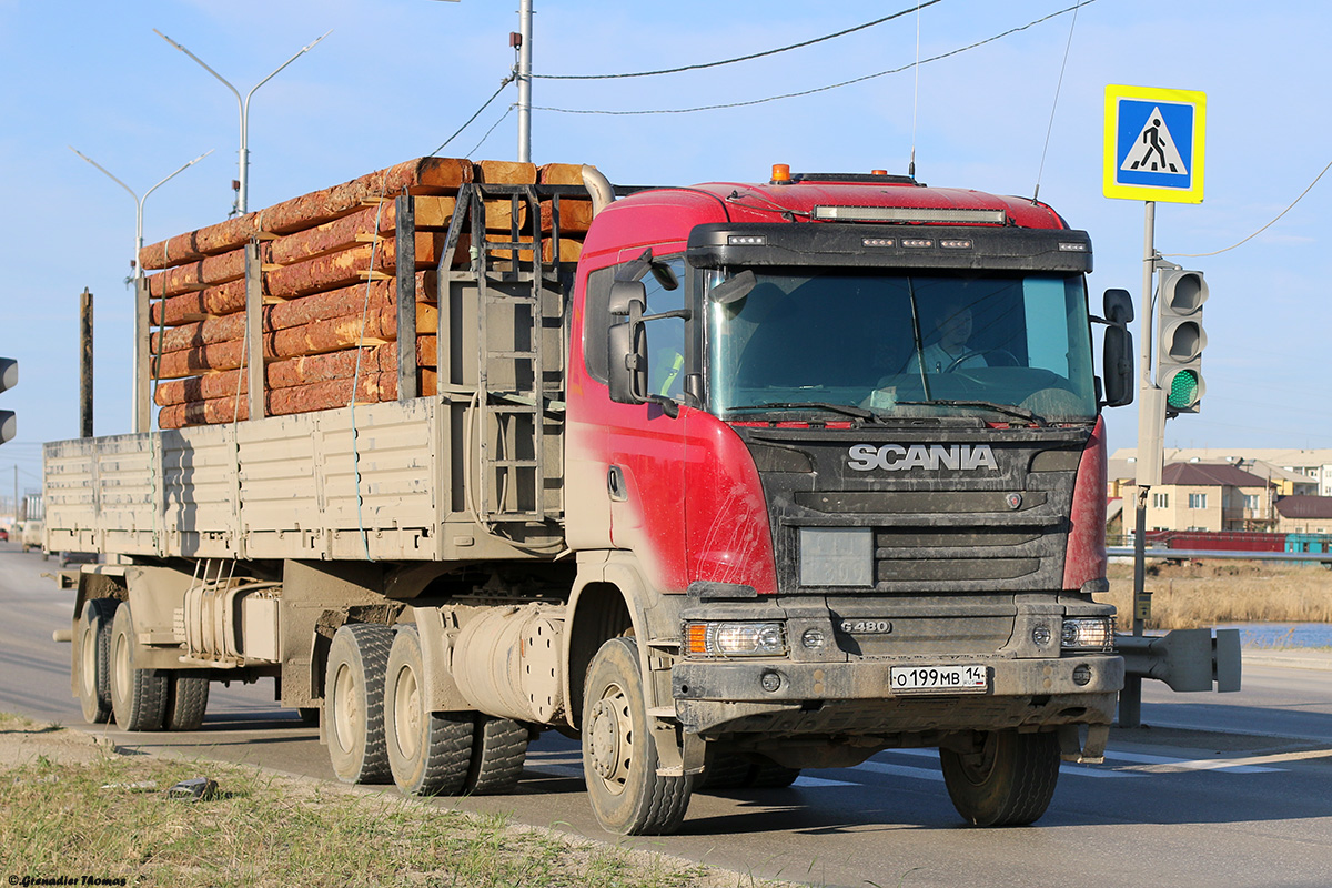 Саха (Якутия), № О 199 МВ 14 — Scania ('2013) G480