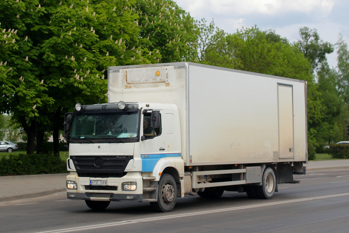 Литва, № KTE 589 — Mercedes-Benz Axor (общ.м)