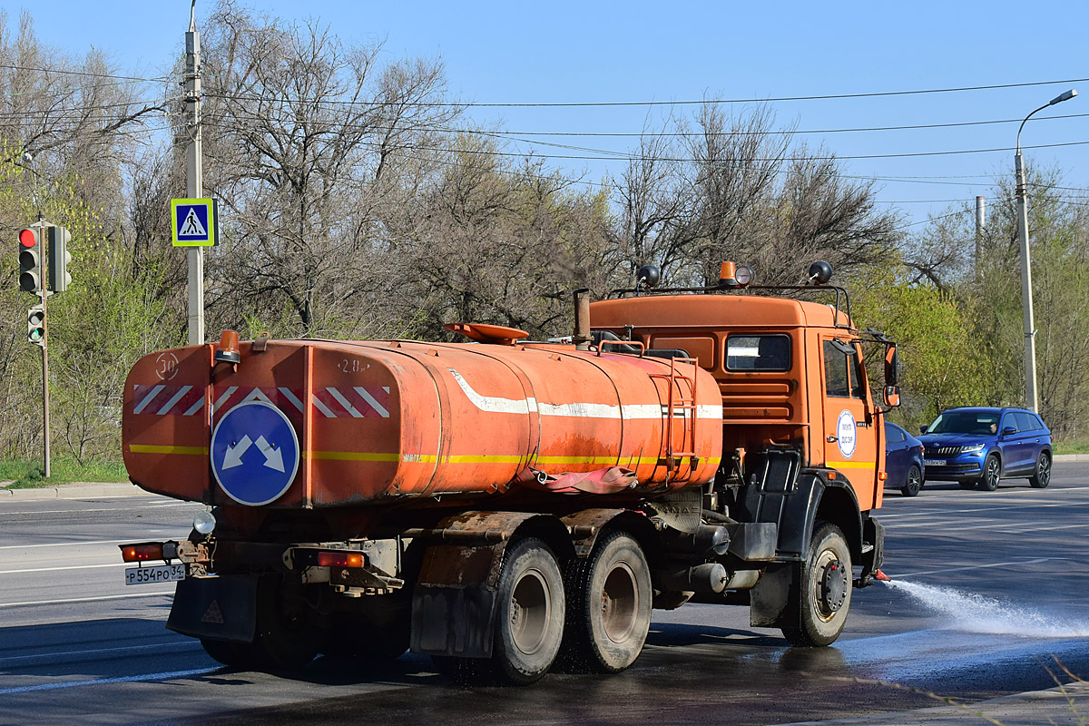 Волгоградская область, № Р 554 РО 34 — КамАЗ-65115-D3