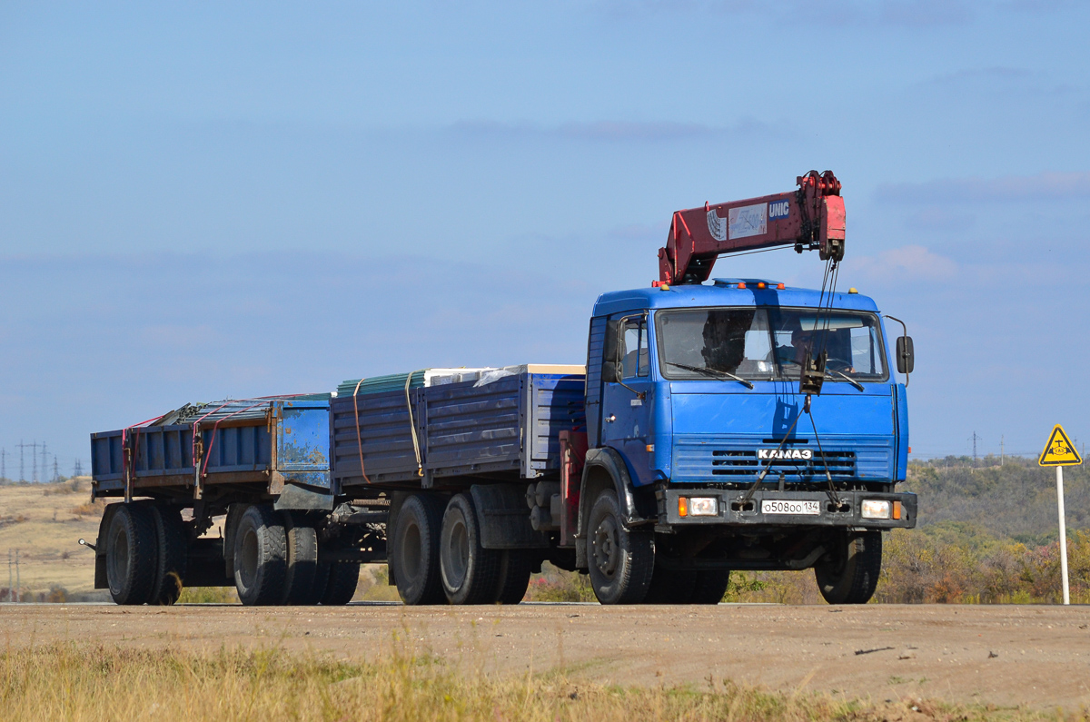 Волгоградская область, № О 508 ОО 134 — КамАЗ-53212