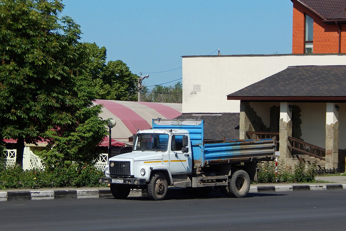 Белгородская область, № Н 583 НС 31 — ГАЗ-3309