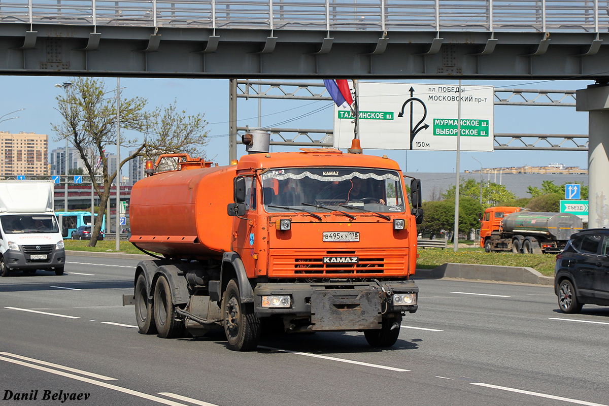 Санкт-Петербург, № В 495 КУ 178 — КамАЗ-65115-62