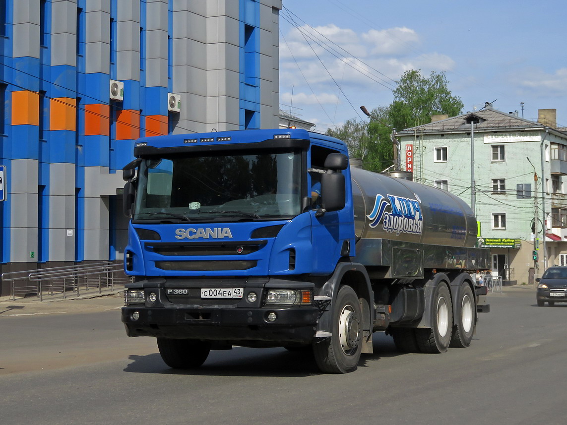 Кировская область, № С 004 ЕА 43 — Scania ('2011) P360