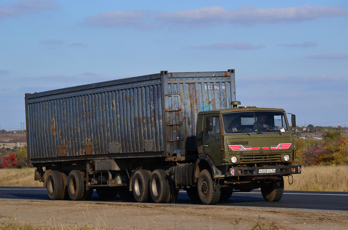 Волгоградская область, № М 328 ТК 34 — КамАЗ-43101