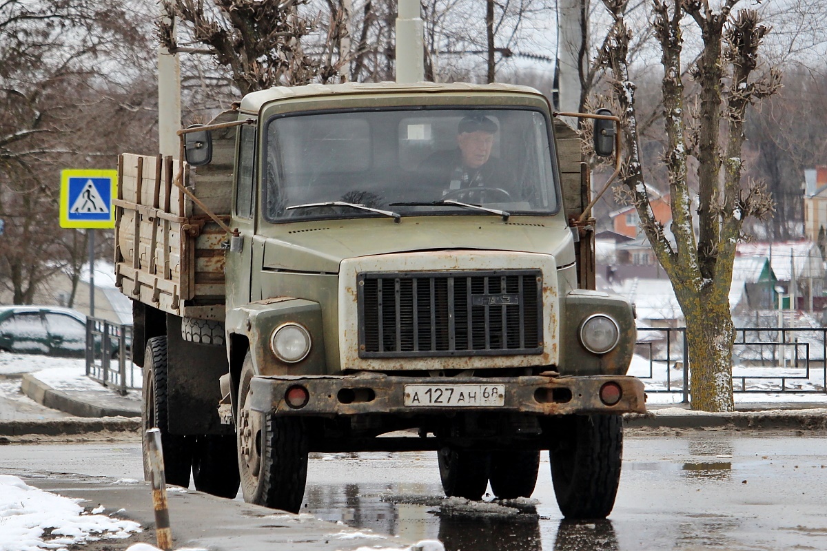 Тамбовская область, № А 127 АН 68 — ГАЗ-3307