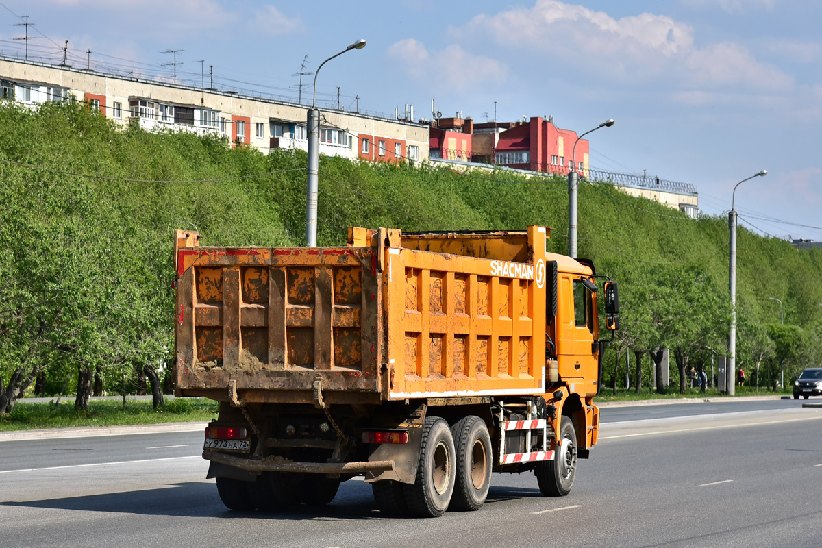 Тюменская область, № У 973 НА 72 — Shaanxi Shacman F2000 SX325x