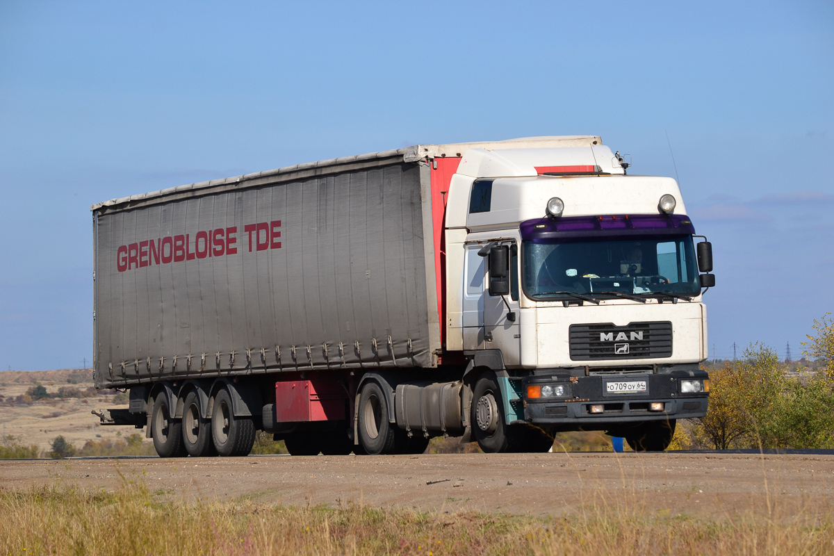 Саратовская область, № О 709 ОУ 64 — MAN F2000 19.414