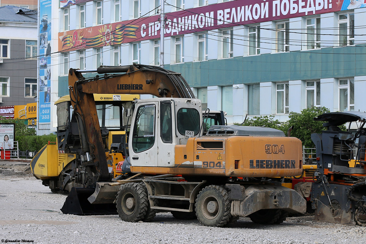 Саха (Якутия), № 0567 РК 14 — Liebherr (общая модель)