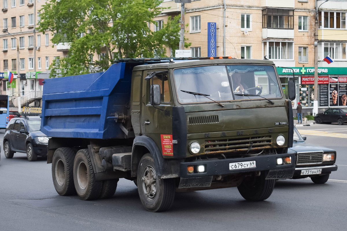 Тверская область, № С 679 СУ 69 — КамАЗ-55111 (общая модель)