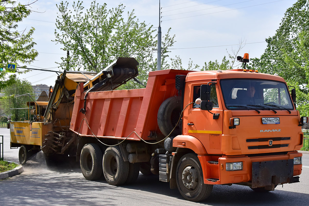 Волгоградская область, № 1008 — КамАЗ-65115-A4