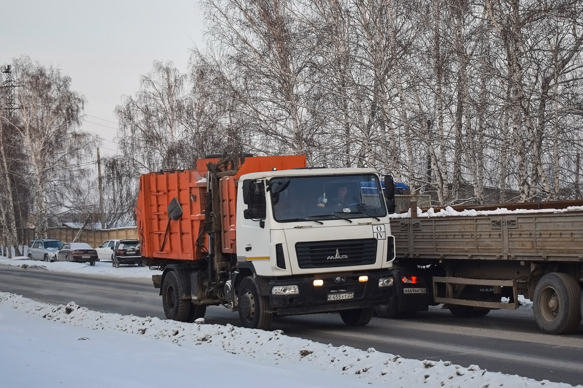 Алтайский край, № Е 455 УТ 22 — МАЗ-5340B2