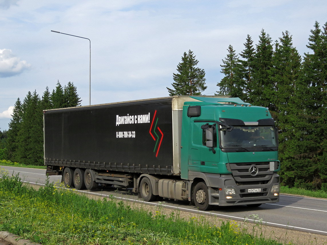 Вологодская область, № М 047 ХК 35 — Mercedes-Benz Actros '09 1844 [Z9M]