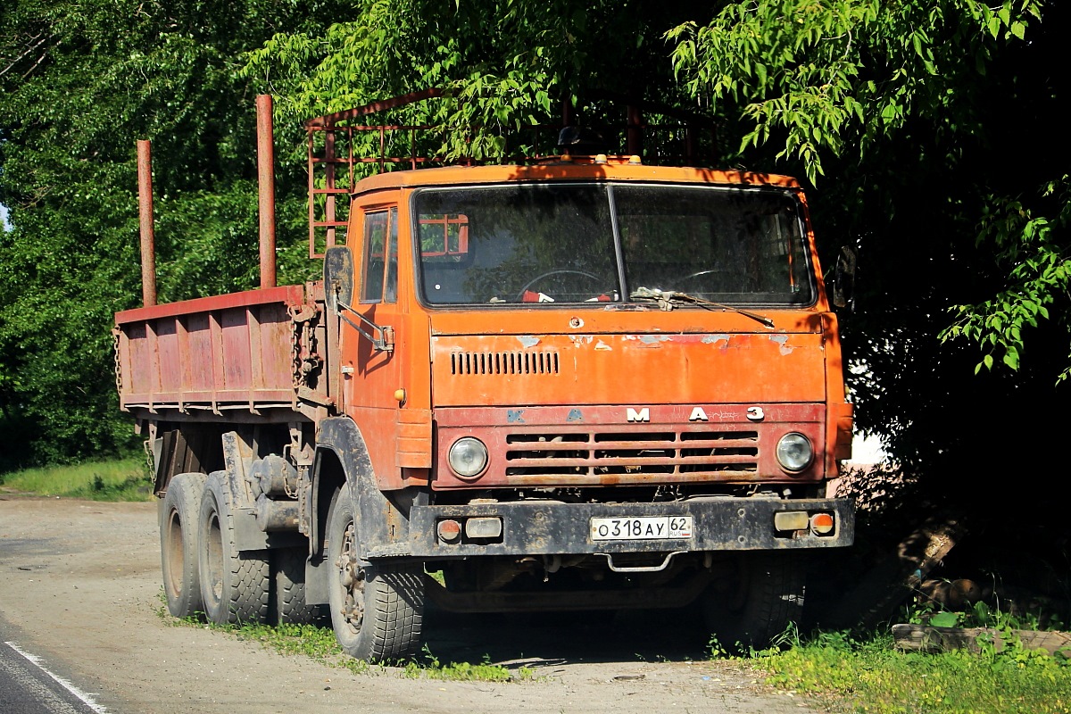 Рязанская область, № О 318 АУ 62 — КамАЗ-5320