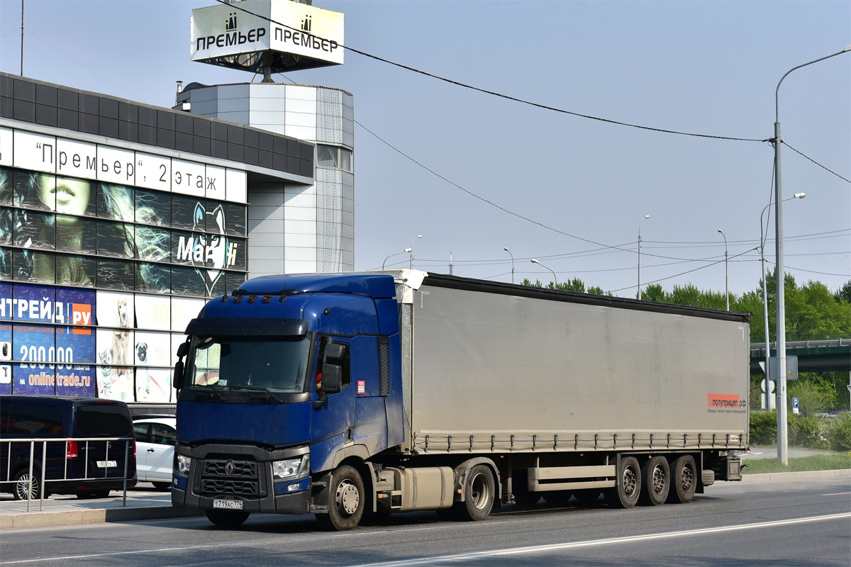 Челябинская область, № Т 719 АС 774 — Renault T-Series ('2013)