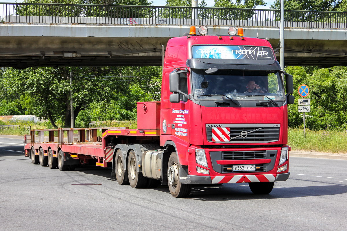 Ленинградская область, № В 562 ТВ 47 — Volvo ('2008) FH.400