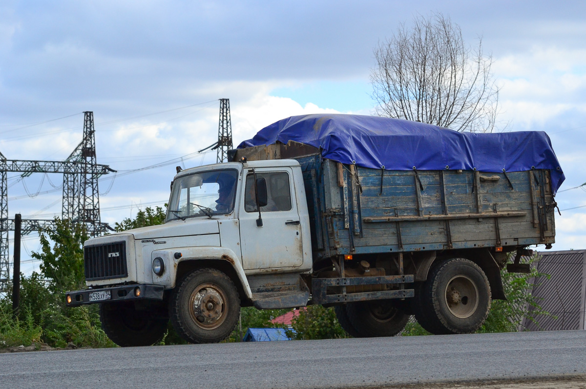 Волгоградская область, № М 538 ХУ 34 — ГАЗ-3309