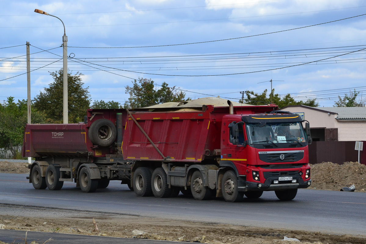 Волгоградская область, № А 002 УН 134 — Volvo ('2010) FMX.440 [X9P]