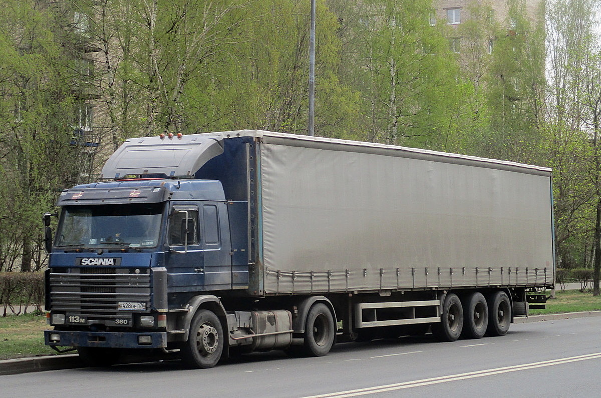 Санкт-Петербург, № Н 428 ОЕ 178 — Scania (II) R113M