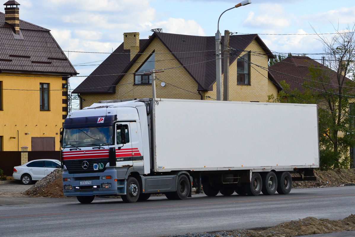 Ростовская область, № У 976 ТО 161 — Mercedes-Benz Actros ('1997) 1840