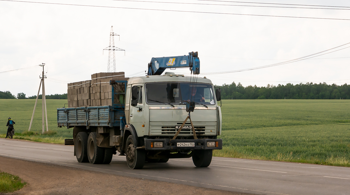 Башкортостан, № Р 242 КО 102 — КамАЗ-53215 [532150]