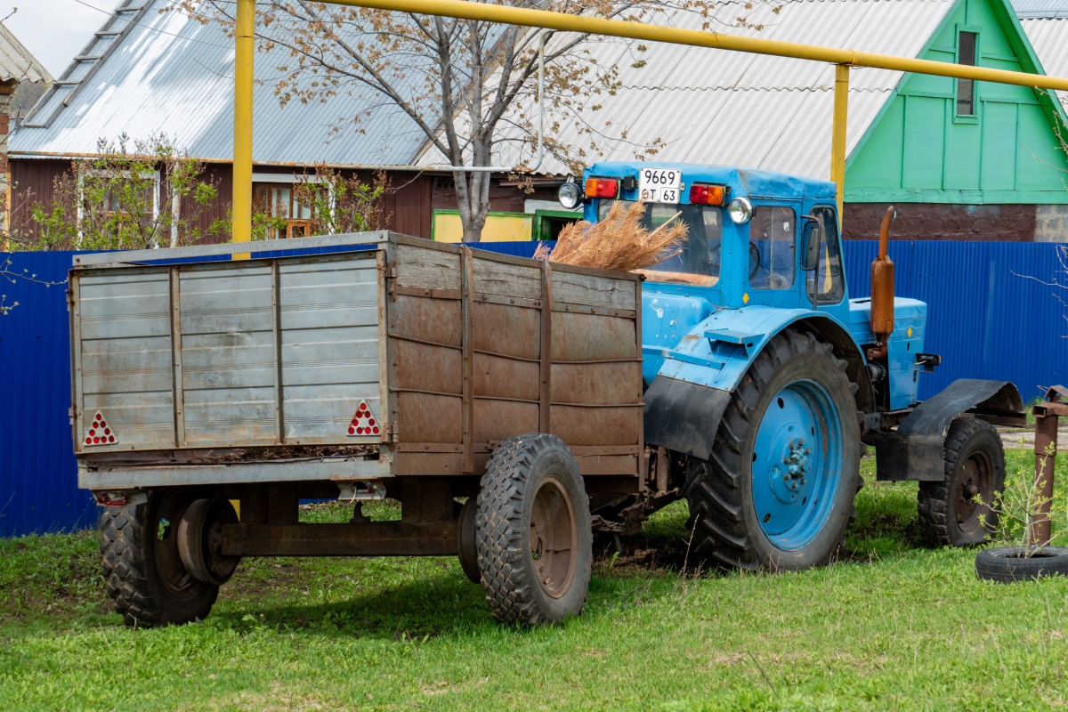 Самарская область, № 9669 ОТ 63 — МТЗ-50