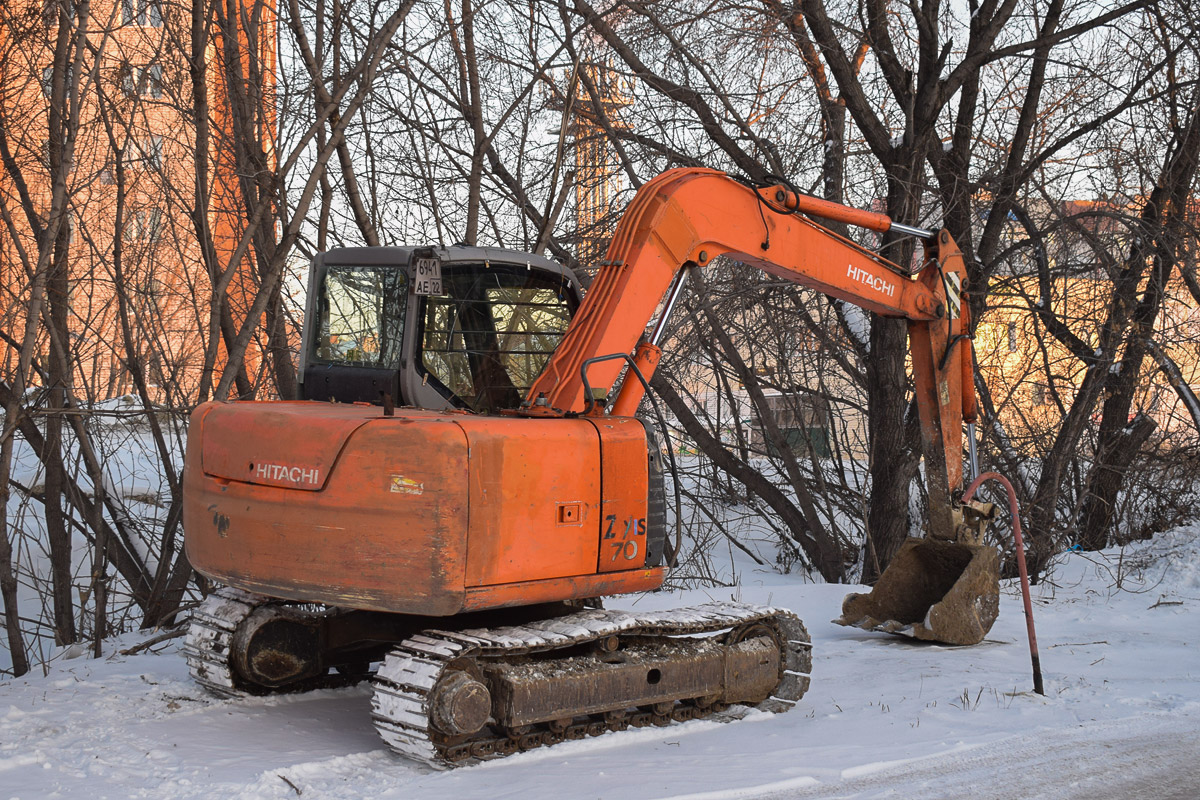 Алтайский край, № 6941 АЕ 22 — Hitachi ZX70 (общая модель)