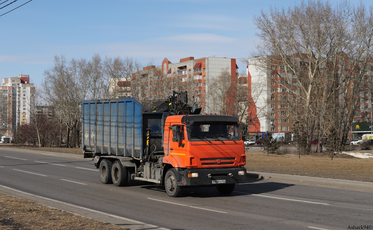 Красноярский край, № А 198 РА 124 — КамАЗ-65115-A5