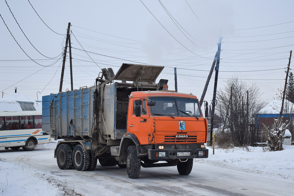 Алтайский край, № Е 170 СО 22 — КамАЗ-53215-15 [53215R]