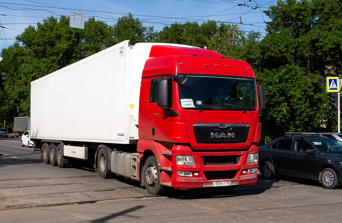 Башкортостан, № У 939 УТ 102 — MAN TGX ('2007) 18.400