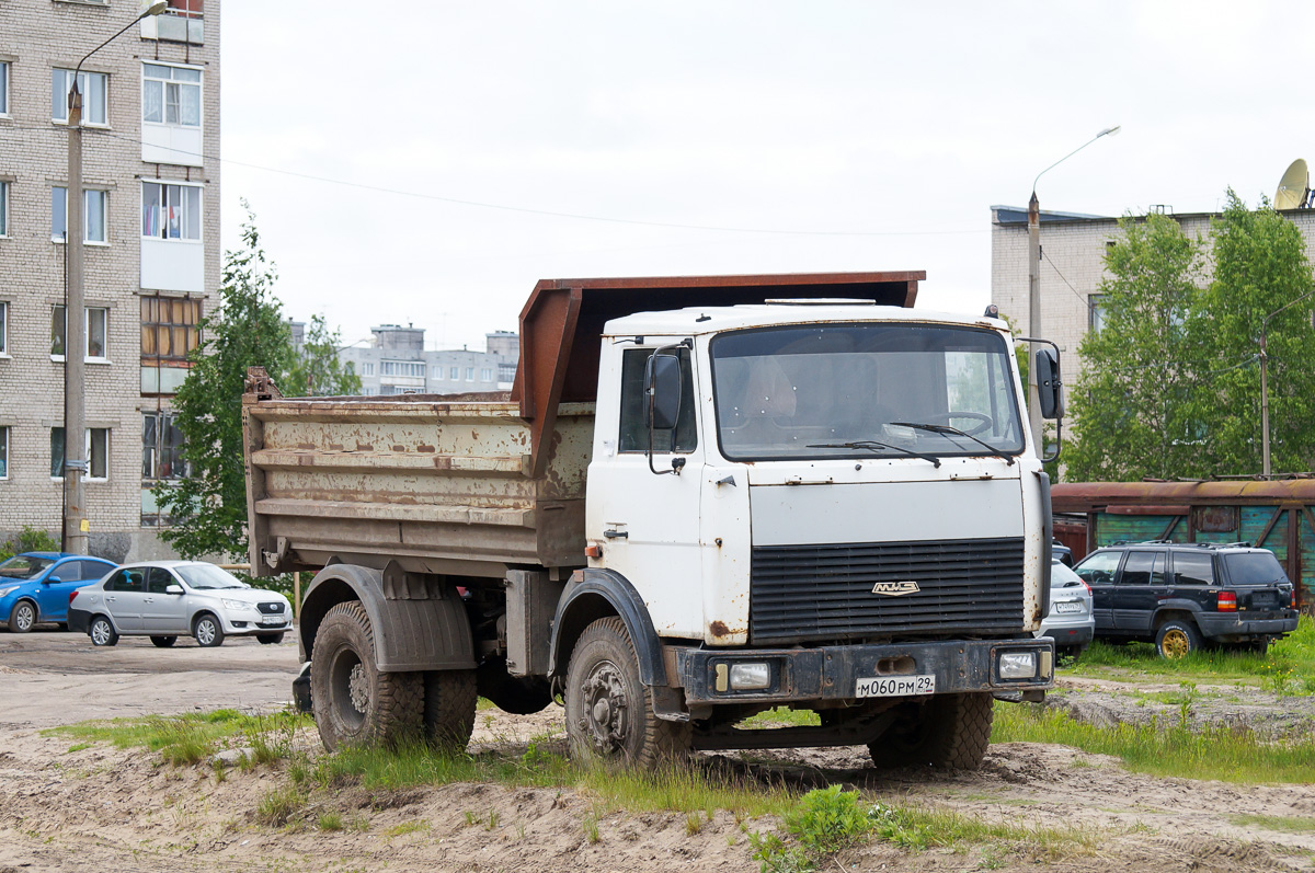 Архангельская область, № М 060 РМ 29 — МАЗ-555102