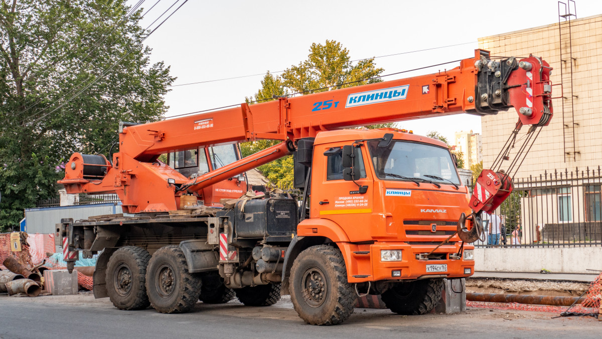 Самарская область, № Х 194 СУ 163 — КамАЗ-43118-46