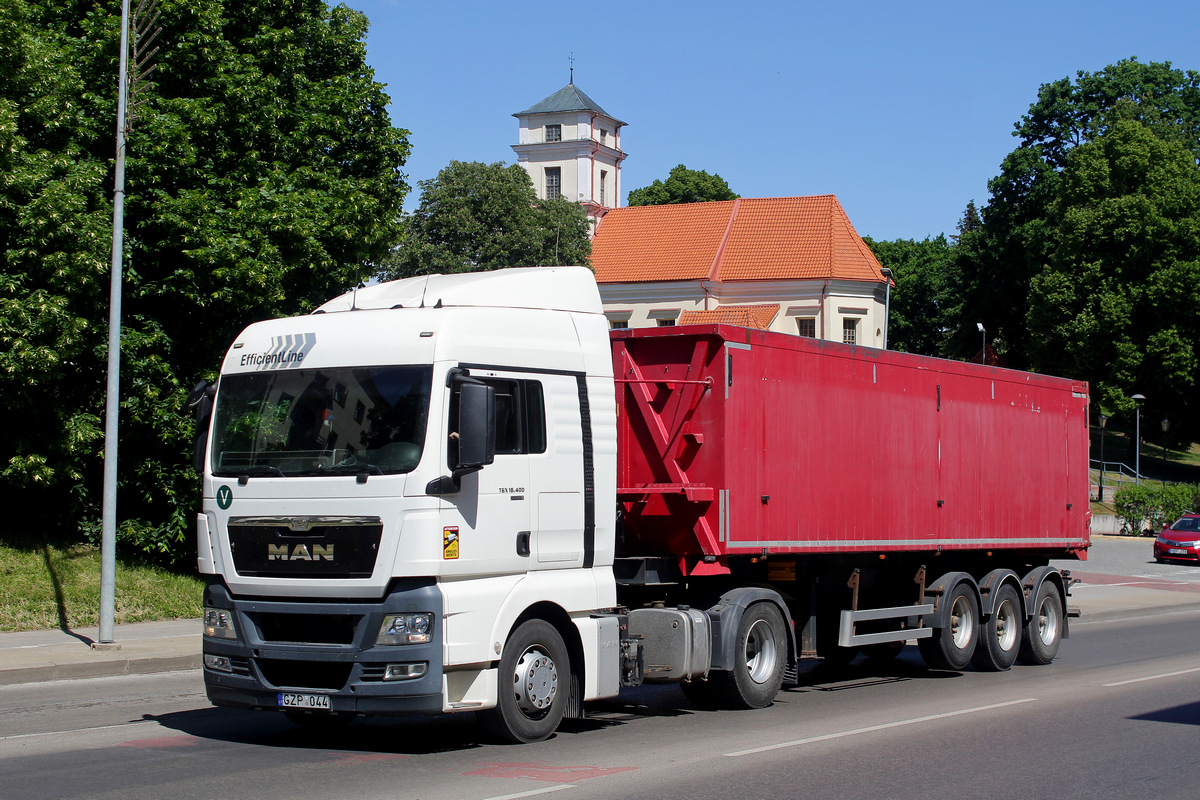 Литва, № GZP 044 — MAN TGX ('2007) 18.400