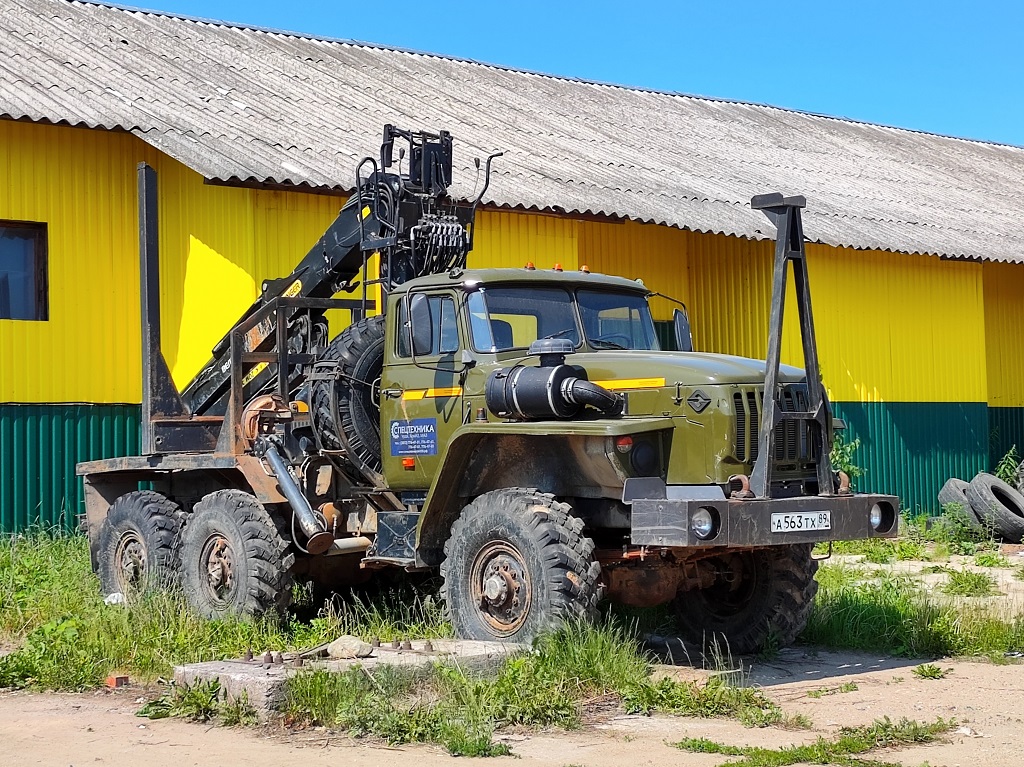 Тверская область, № А 563 ТХ 89 — Урал-5557-10