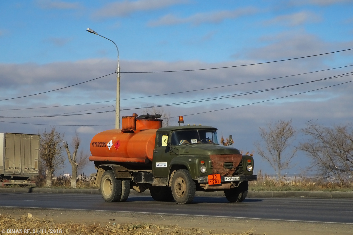 Волгоградская область, № Т 299 СН 34 — ЗИЛ-130 (общая модель)