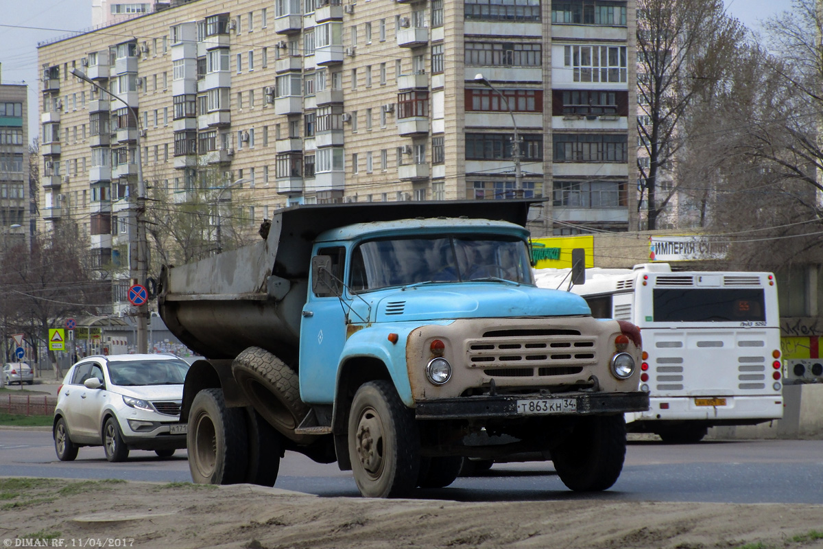 Волгоградская область, № Т 863 КН 34 — ЗИЛ-130Д1