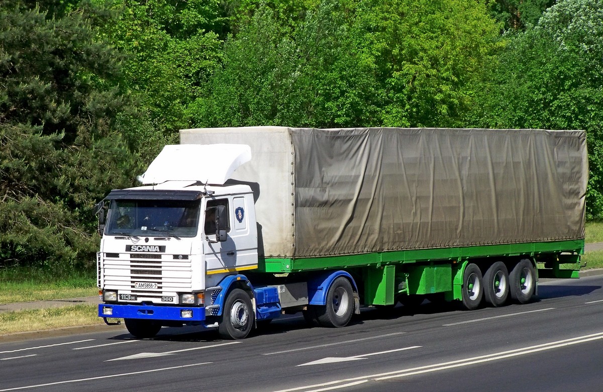 Минск, № АМ 5856-7 — Scania (II) R113H