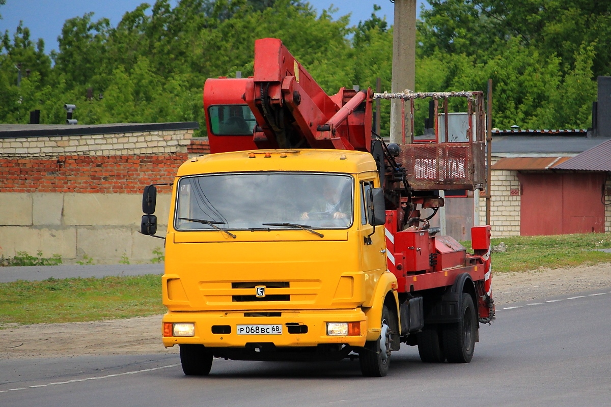 Тамбовская область, № Р 068 ВС 68 — КамАЗ-4308 [430800]