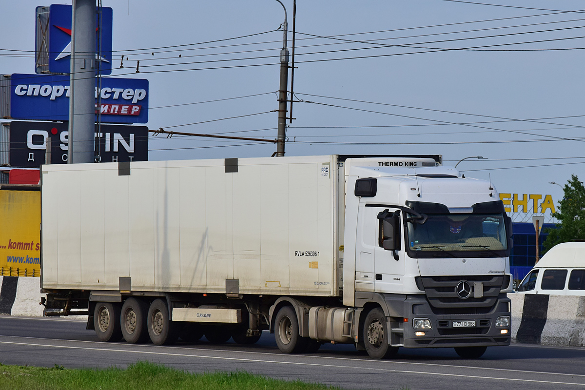 Азербайджан, № 77-HB-988 — Mercedes-Benz Actros ('2009) 1844