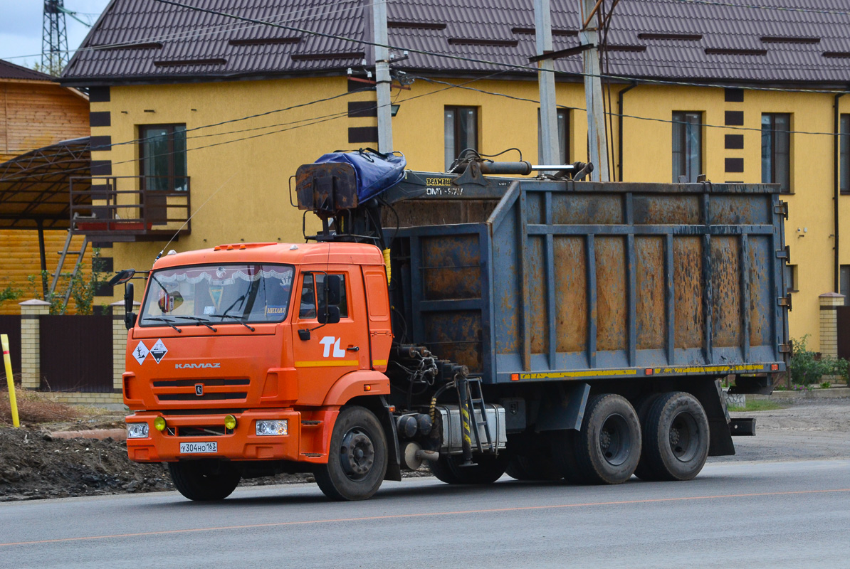 Волгоградская область, № У 304 НО 163 — КамАЗ-65115-A4