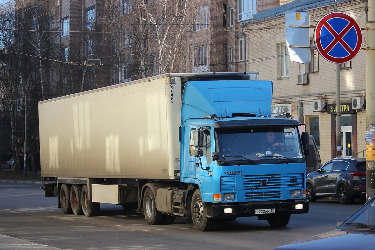 Тамбовская область, № Т 222 ММ 33 — Volvo FL10