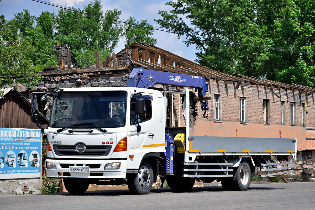 Алтайский край, № А 782 МХ 122 — Hino 500