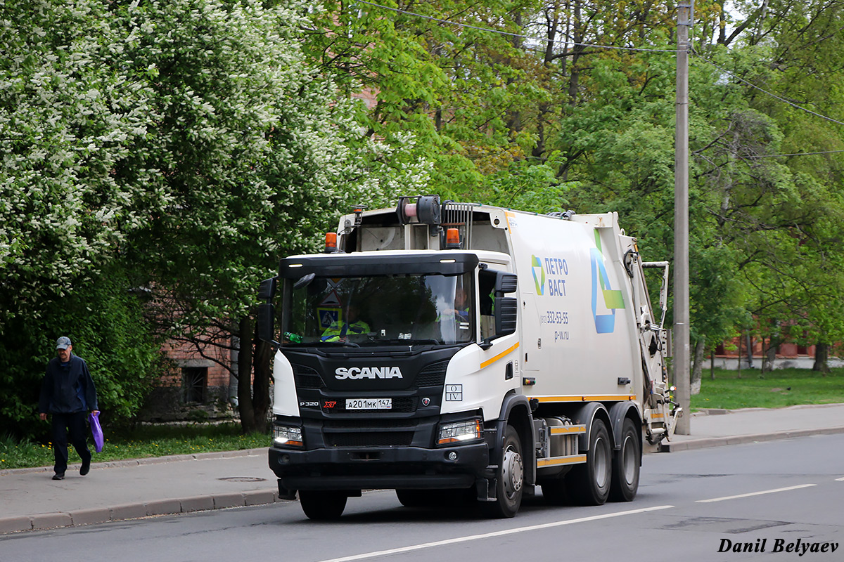 Ленинградская область, № А 201 МК 147 — Scania ('2016) P320